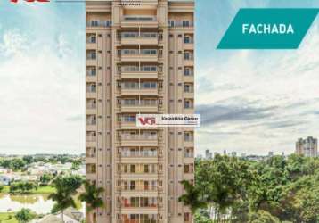 Apartamento com 3 dormitórios à venda, 103 m² por r$ 917.508,92 - edifício vila do parque - indaiatuba/sp