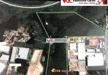 Área à venda, 358521 m² por r$ 90.000.000,00 - caldeira - indaiatuba/sp