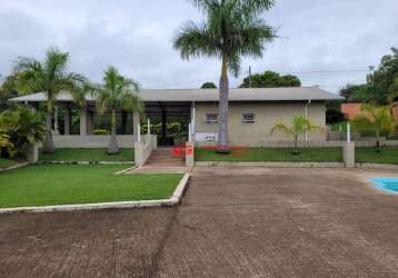 Chácara com 2 dormitórios à venda, 1411 m² por r$ 1.200.000,00 - alto da colina - indaiatuba/sp