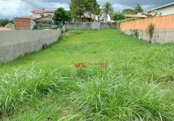 Terreno à venda, 1000 m² por r$ 590.000,00 - terras de itaici - indaiatuba/sp