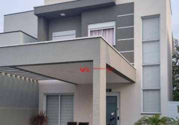 Lindo sobrado com 3 dormitórios à venda, 164 m² por r$ 1.110.000 - jardim park real - indaiatuba/sp