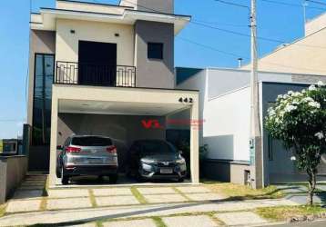 Sobrado com 3 dormitórios, 138 m² - venda por r$ 1.060.000,00 ou aluguel por r$ 6.861,00/mês - jardim park real - indaiatuba/sp