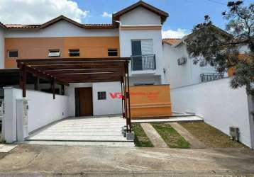 Sobrado com 3 dormitórios, 122 m² - venda por r$ 750.000,00 ou aluguel por r$ 5.288,00/mês - condomínio parque dos guarantãs - indaiatuba/sp