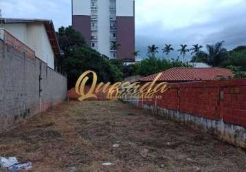 Excelente terreno misto à venda, plano, 201 m², bairro jardim renata, indaiatuba.