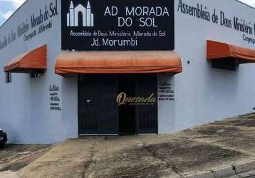 Salão comercial, 216 m², à venda, no bairro jardim morumbi, indaiatuba.