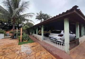 Chácara à venda, 3 quartos, piscina, campo de futebol - vale do sol em indaiatuba.