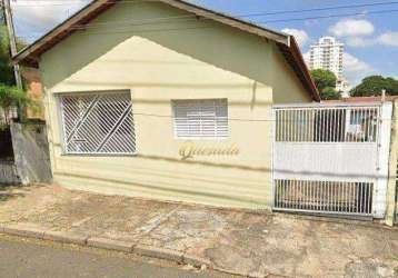 Casa principal + casa dos fundos, à venda, 3 dormitórios, vila areal, indaiatuba.