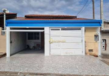 Casa térrea reformada, à venda, 2 quartos, 1 suíte, quintal, jardim juscelino kubitschek, indaiatuba.