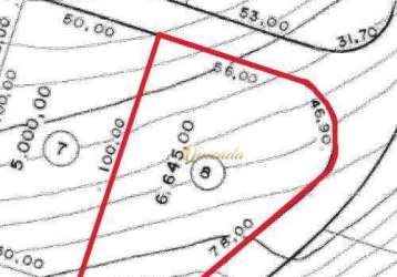 Terreno residencial à venda, 6.645 m², esquina, condomínio lagos de shanadu, indaiatuba.