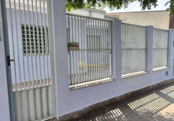 Casa térrea, à venda, 3 dormitórios, 1 suíte, edícula, no bairro cidade nova i, indaiatuba.