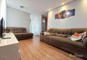 Apartamento com 2 dormitórios à venda, 47 m² por r$ 180.000,00 - conjunto habitacional narciso gomes - araras/sp