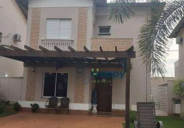 Casa com 3 dormitórios à venda, 130 m² por r$ 850.000,00 - condomínio sunset boulevard - paulínia/sp