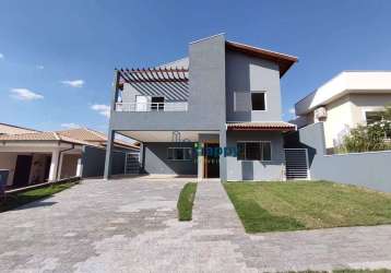 Casa com 4 dormitórios à venda, 247 m² por r$ 1.862.000,00 - condomínio residencial terras do cancioneiro - paulínia/sp