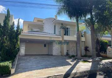 Casa com 4 dormitórios, 374 m² - venda por r$ 2.950.000,00 ou aluguel por r$ 12.860,00/mês - condomínio metropolitan park - paulínia/sp