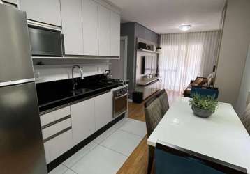 Excelente apartamento semimobiliado no bairro nossa senhora da saúde com 57,88m²