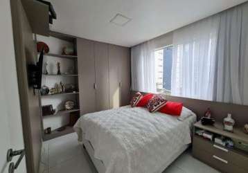 Apartamento com 3 quartos à venda, 79 m² - reformado no porcelanato - boa viagem - recife/pe