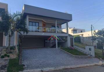 Casa com 4 dormitórios, 300 m² - venda por r$ 2.800.000 ou aluguel por r$ 13.950/mês - condomínio vale das águas - bragança paulista/sp