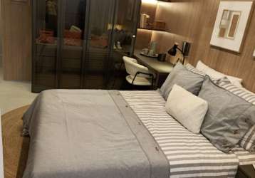 Apartamento studio com quarto e sala na barra da tijuca