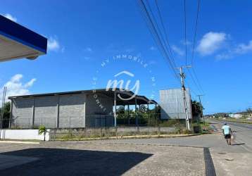 Jauá| galpão comercial 900m²| terreno 1.580m²| ba 099| estrada do coco