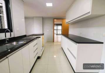 Apartamento com 3 dormitórios para alugar, 125 m² por r$ 5.500/mês - cabral - curitiba/pr