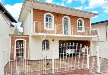 Casa com 3 quartos à venda na rua dario pompeu de camargo, 333, vila nogueira, campinas, 225 m2 por r$ 750.000