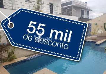 Casa em condomínio fechado com 4 quartos à venda na rua augusta bernardes moreira, 10, parque das quaresmeiras, campinas, 322 m2 por r$ 2.200.000