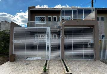 Casa com 4 quartos à venda na rua alcatraz, gralha azul, fazenda rio grande, 142 m2 por r$ 480.000