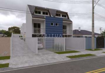 Casa com 3 quartos à venda na rua araruna, 881, pinheirinho, curitiba, 62 m2 por r$ 399.000