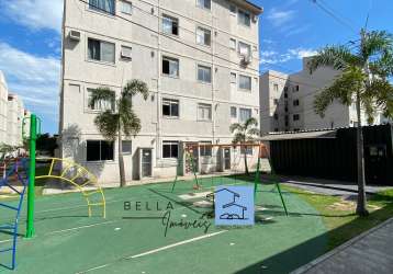 Apartamento de 2 quartos em condômino fechado com moveis planejados - mesquita, rj