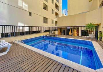 Apartamento com 4 suites de frente para o mar na praia do morro, guarapari