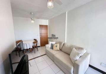 Apartamento à venda, 2 quartos, 1 suíte, 1 vaga, centro - guarapari/es