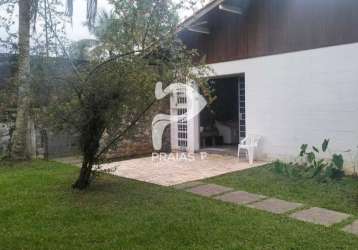 Casa com 3 quartos à venda na avenida das amendoeiras, --, balneário praia do pernambuco, guarujá por r$ 750.000