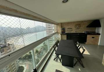 Apartamento com 3 quartos para alugar no jardim astúrias, guarujá  por r$ 8.200