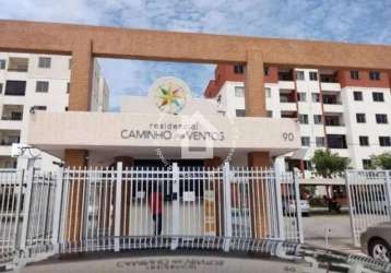 Apartamento à venda com 3 quartos no residencial caminho dos ventos