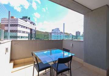 Apartamento à venda- andar alto - sion, belo horizonte, mg