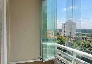 Apartamento com 1 dormitório para alugar, 45 m² por r$ 3.230,00/mês - vila do encontro - são paulo/sp