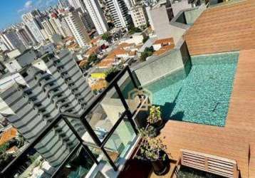 Cobertura com 3 dormitórios à venda, 257 m² por r$ 3.200.000,00 - aclimação - são paulo/sp