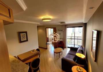 Apartamento com 2 dormitórios para alugar, 60 m² por r$ 6.300,00/mês - moema - são paulo/sp