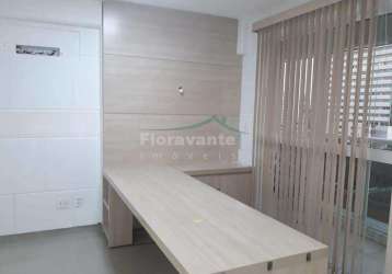 Sala comercial com 2 salas à venda na avenida washington luís, gonzaga, santos, 55 m2 por r$ 425.000