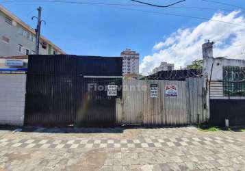 Terreno comercial para alugar na rua carlos gomes, campo grande, santos por r$ 6.200