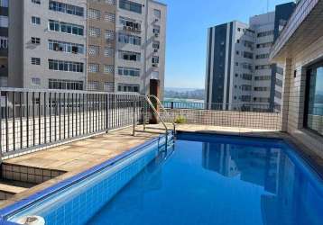 Cobertura com 2 dorms, ponta da praia, santos - r$ 1.3 mi, cod: 7314