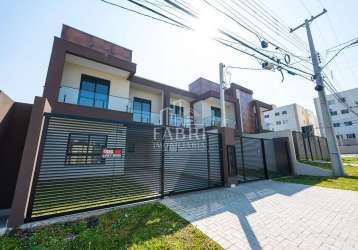 Casa com 3 quartos à venda na rua josé raksa, 196, capão raso, curitiba por r$ 695.000