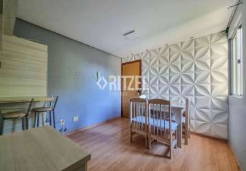 Apartamento semi mobiliado para locação, canudos, novo hamburgo, rs