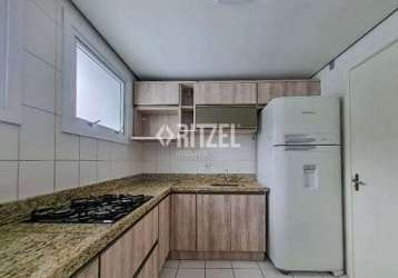 Apartamento semi mobiliado para locação, vila nova, novo hamburgo, rs