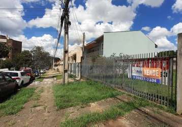 Terreno à venda no bairro bacacheri - curitiba/pr