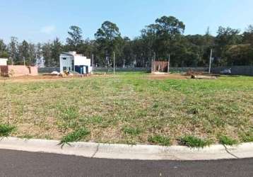 Terreno à venda no condomínio parque dos pinheiros, são carlos