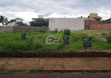 Terreno à venda no parque santa mônica, são carlos - ideal para construção!