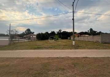 Terreno à venda no condomínio broa eco village em brotas