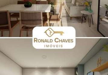 Apartamento com 2 quartos à venda na rua doutor paulo monteiro mendes, 460, monte castelo, volta redonda, 70 m2 por r$ 395.000