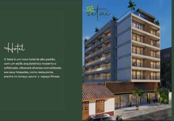 Hotel com 1 dormitório à venda, 32 m² por r$ 395.000,00 - centro - cabo frio/rj